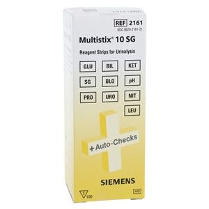 Multistix 10SG Urinalysis Test Strip 100/Bt, 24 BT/CA