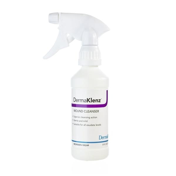 DermaKlenz Spray Wound Cleanser 8oz Zinc/Vitamin B6 LF Disposable 24/Ca