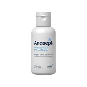 Anasept Antimicrobial Skin & Wound Cleanser 0.057% NaOCl/Sod Cl/Wtr NS 4oz Clr