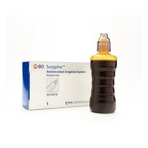 Surgiphor Antimicrobial Irrigation Solution PVP-I Sterile 450mL LF