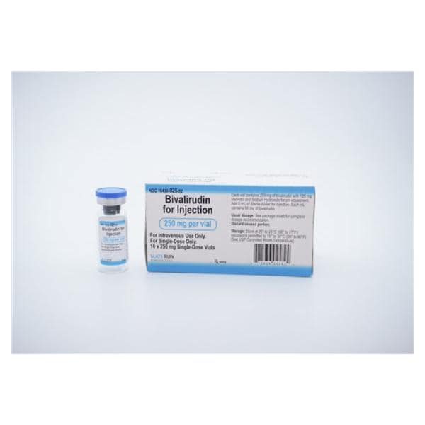 Bivalirudin Lyophilized Injection 250mg SDV 10mL 10/Pk