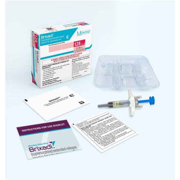 Brixadi Subcutaneous Injection 128mg Monthly Prefilled Syringe 0.36mL Ea