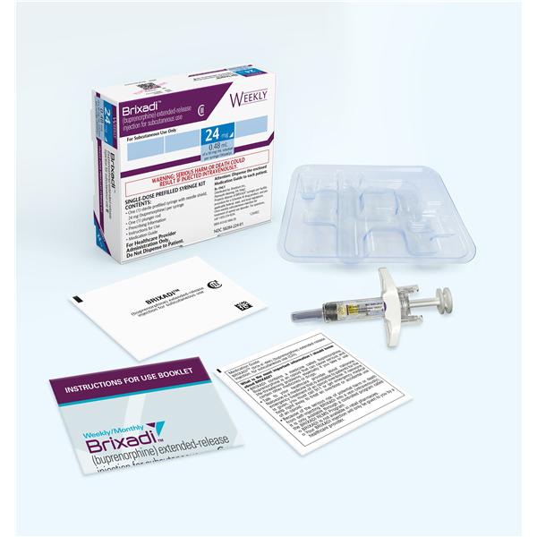 Brixadi Subcutaneous Injection 24mg Weekly Prefilled Syringe 0.48mL Ea