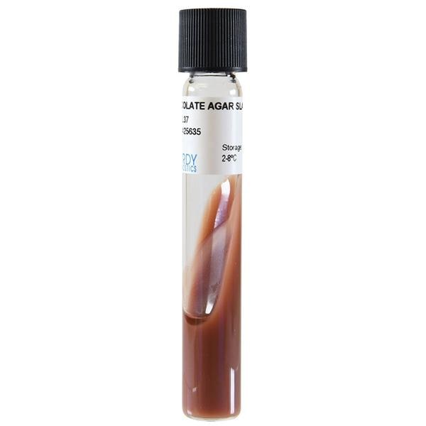 Chocolate Agar Slant 5.5mL 16x125mm Tube 20/Pk