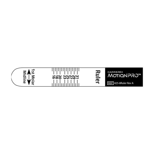 Carriere Motion Pro Rulers Arch Measurement Guide Universal Straight 10/PK