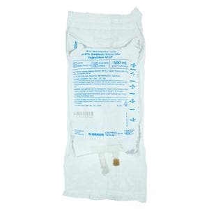 IV Solution Solution Dextrose 5%/Sodium Chloride 0.9% 500mL Bag 24/Ca