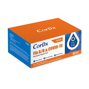 CorDx Tyfast COVID-19/Flu A&B Test EUA 25/Bx