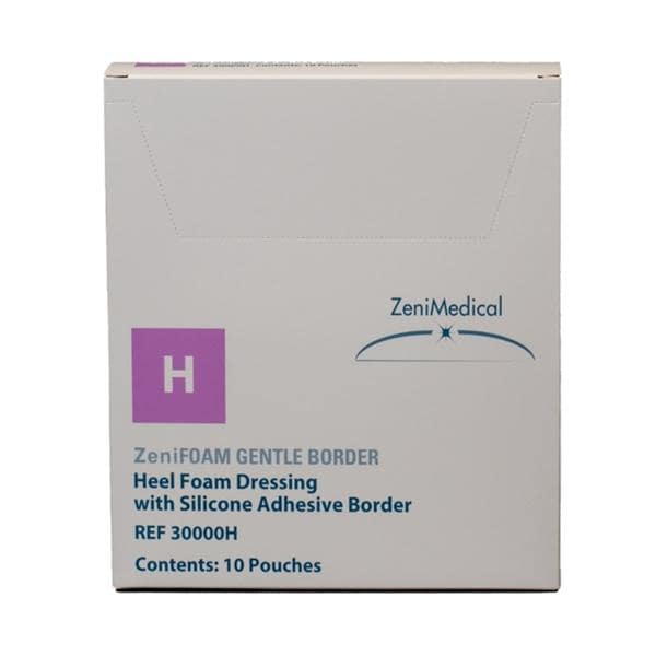 ZeniFOAM GENTLE BORDER PU Fm Border Dressing 5x7 Strl Hl NAdh Slcn Adh Tn Abs