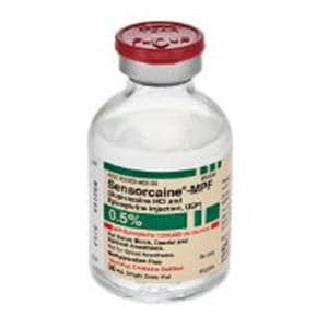 Sensorcaine MPF w/Epinephrine Injection 0.5% 1:200,000 PF SDV 30mL 25/Pk