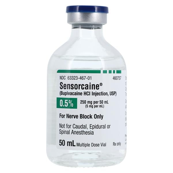 Sensorcaine Injection 0.5% MDV 50mL 25/Package