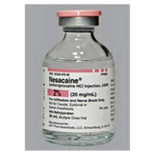 Nesacaine Injection 2% MDV 30mL 25/Pk