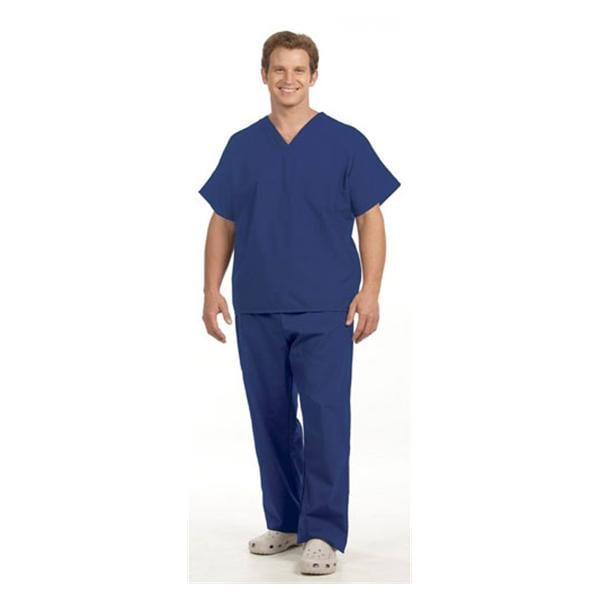 Scrub Pant 1 Pocket 2X Large Cobalt Blue Unisex Ea