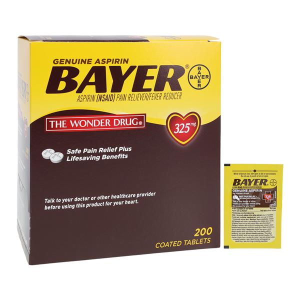 Bayer NSAID Tablets 325mg Dispenser 100x2/Bx