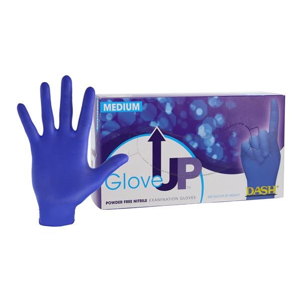 GloveUp Nitrile Exam Gloves Medium Blue Non-Sterile