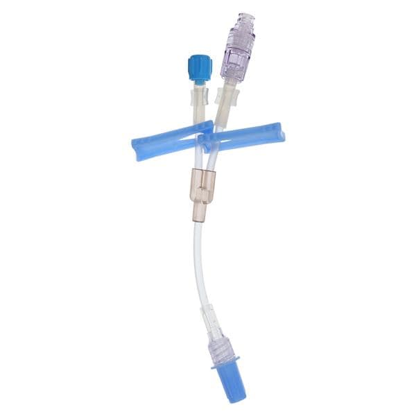 IV Catheter Extension Set 6-1/2" Y-Type M LL Adptr/Rtng Clr Ea, 50 EA/CA