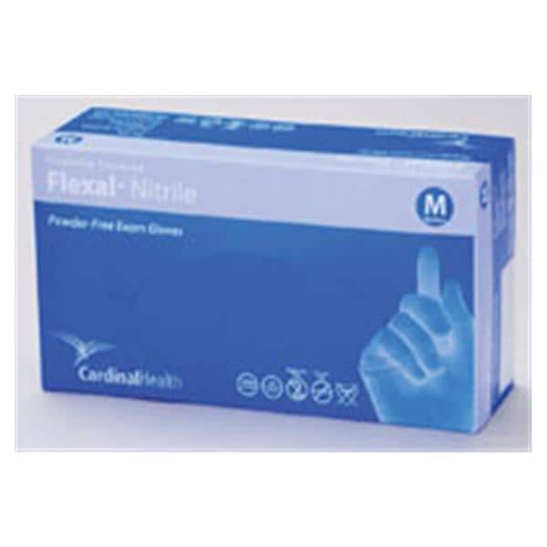 Flexal Nitrile Exam Gloves X-Small Cornflower Blue Non-Sterile