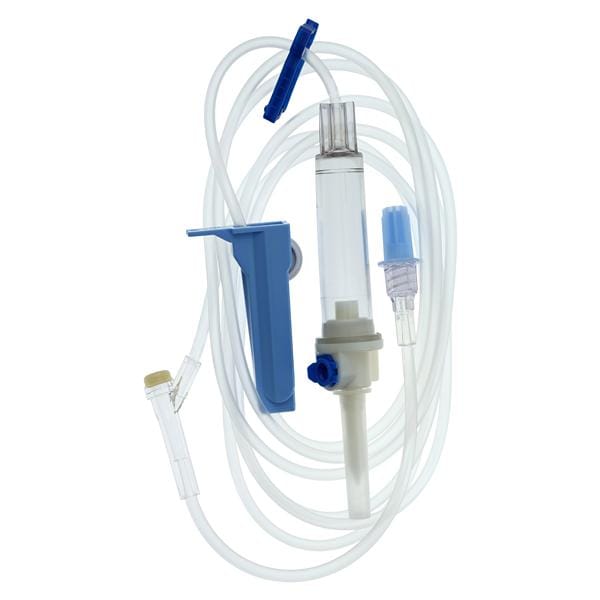 IV Solution Set 10 Drops/mL 92" Intrlnk Inj Site: 6 M LL Adptr Dvnt Spk Ea, 48 EA/CA