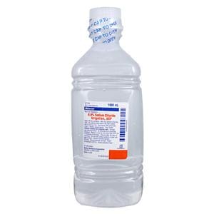 Irrigation Solution Sodium Chloride 0.9% 1000mL Plastic Pour Bottle EA, 12 EA/CA