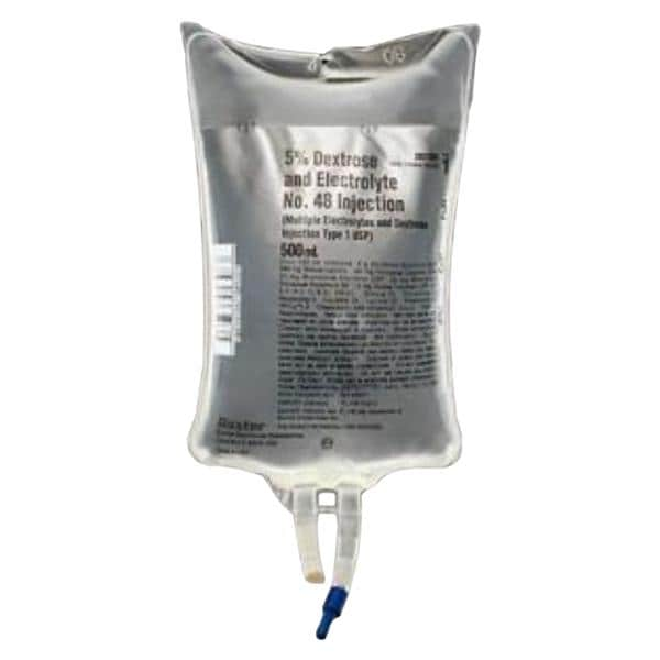 IV Injection Solution Dextrose 5%/Sodium Chloride 0.2% 1000mL Vflx Cntnr 14/Ca