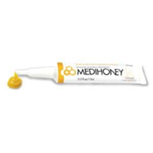 MediHoney Active Leptospermum Honey Wound Paste 15mL Sterile Yellow 10/Bx, 4 BX/CA