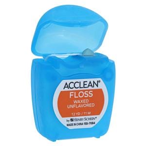 Acclean Floss Waxed 12 Yards Unflavored Patient Size 72/Bx