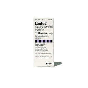 Lantus Injection 100U/mL MDV 10mL Each