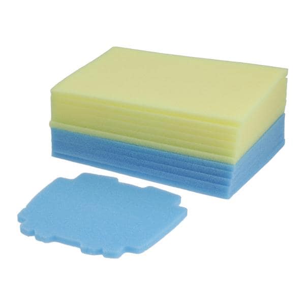 Endoring File Caddy Foam Insert Blue / Yellow 12/Pk
