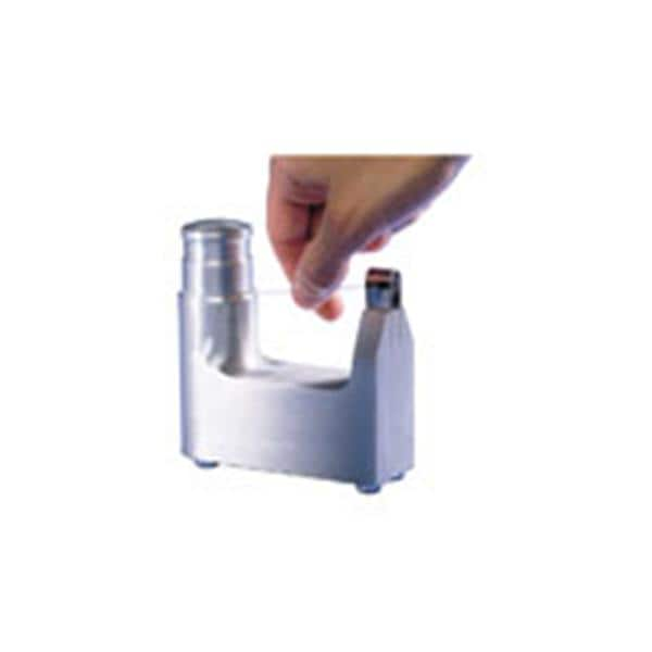 SafeDispense Floss Dispenser Silver Aluminum Ea