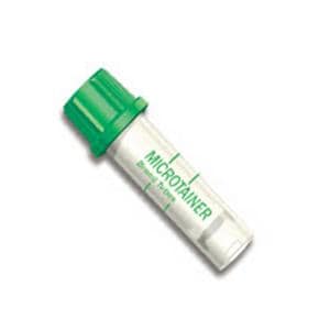 Microtainer Capillary Tube Green Cap 200-400ul McrGrd Twst Asst Clsr Plstc 50/Bx, 4 BX/CA