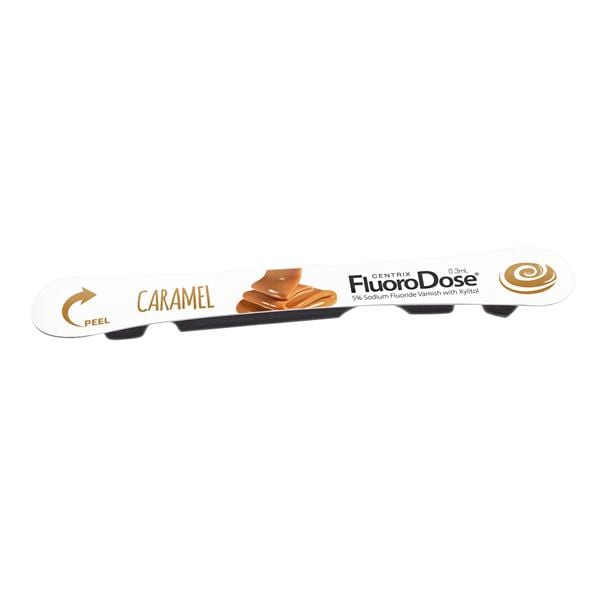 FluoroDose Varnish 5% Sodium Fluoride 0.3 mL Caramel 120/Pk