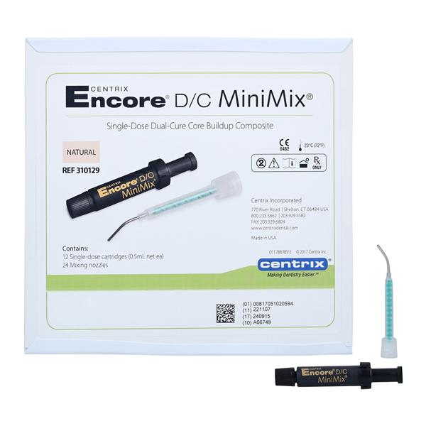 Encore D/C Mini-Mix Core Buildup Natural Cartridge Kit