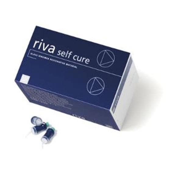 Riva Self Cure Glass Ionomer Powder / Liquid A1 Kit Ea