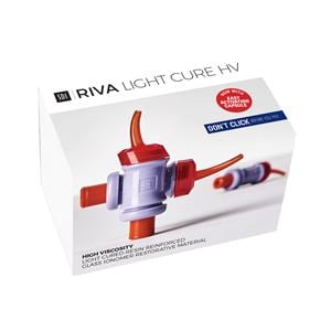 Riva Light Cure HV Glass Ionomer Capsule B1 Refill 50/Bx