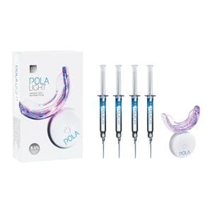 Pola Light Take Home Tooth Whitening System Kit 9.5% Hydrogen Peroxide Ea