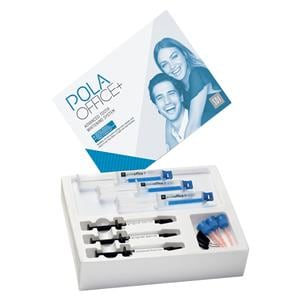 Pola Office+ In Office Whitening System Kit 37.5% Hydrogen Peroxide 3 Patient Ea