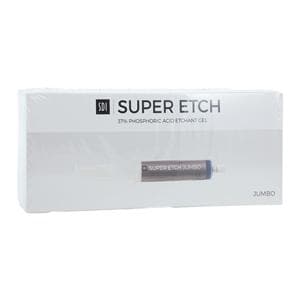 Super Etch Jumbo 37% Phosphoric Acid Etching Gel 50 mL Bulk Kit Ea