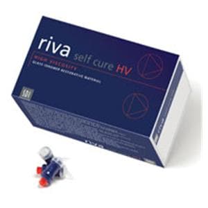 Riva Self Cure Glass Ionomer Capsule A4 Refill 50/Bx