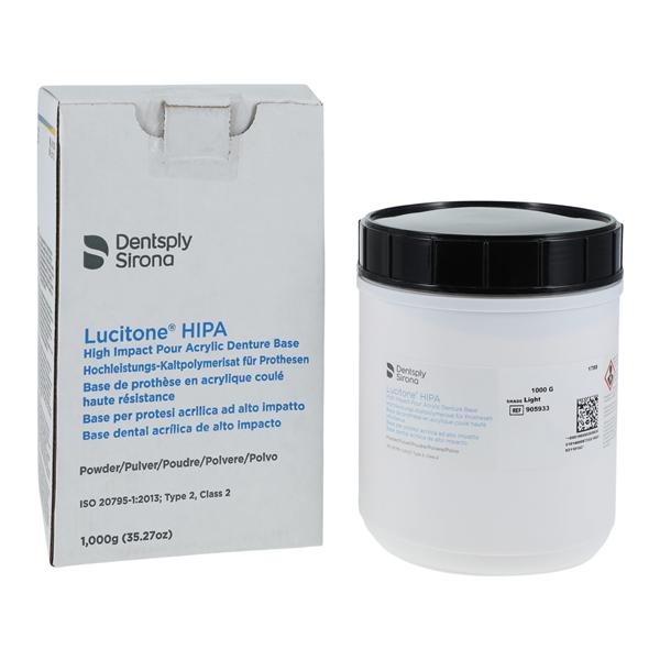 Lucitone HIPA Denture Resin Pour Light 1000Gm