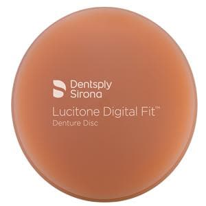 Lucitone Digital Fit Acrylic Disc Light Reddish Pink 98x20 Ea