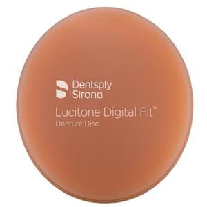 Lucitone Digital Fit Acrylic Disc Dark Pink 98x25 Ea