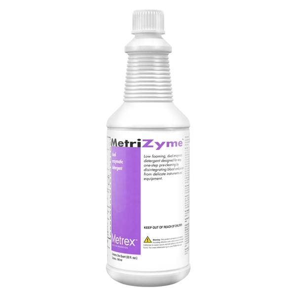 Metrizyme Dual Enzymatic Detergent 1 Quart Mint 32oz/Bt, 4 BX/CA