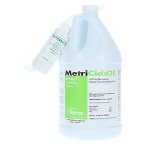 MetriCide 28 High Level Disinfectant 2.5% Glutaraldehyde 1 Gallon Gal/Bt, 4 EA/CA