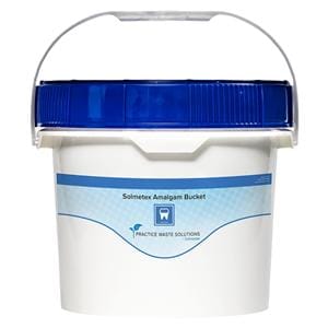 Amalgam Bucket 2gal Plastic Ea