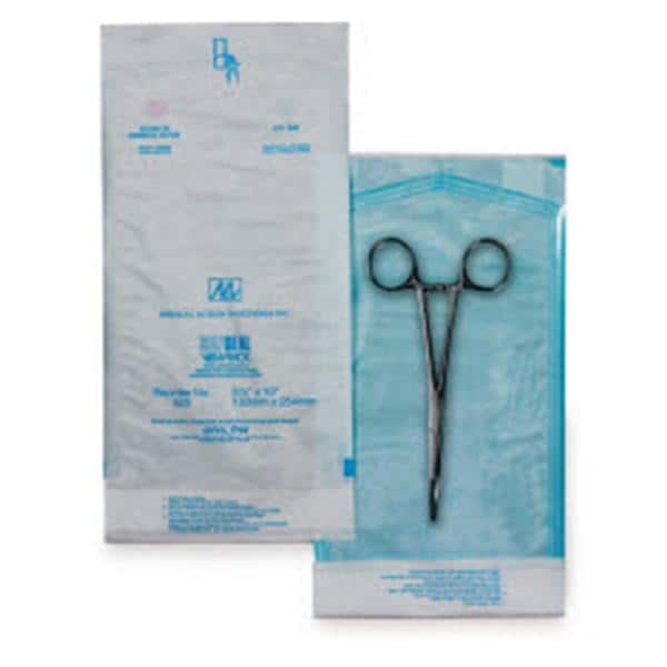 Sterilization Pouch Heat Seal 16.625 in x 23.75 in 250/Ca