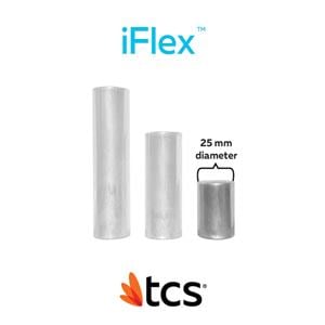 iFlex by TCS Polyolefin Thermoplastic Flexible Lt/Dk Pnk Sm 25mm Crtrdg 5/Pk