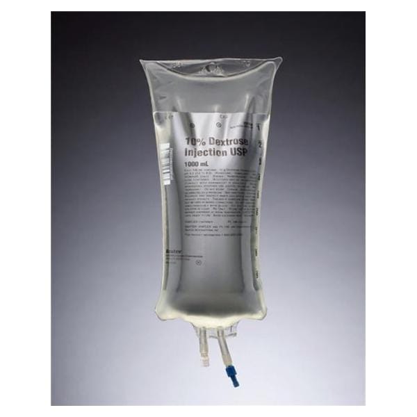 Viaflex IV Injection Solution Dextrose 10% 1000mL Vflx Cntnr 14/Ca