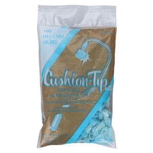 Otis Hi-Flo Cushion Tips Blue 100/Pk