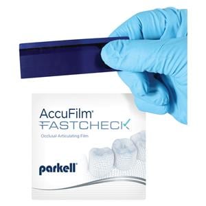 AccuFilm FastCheck Articulating Film Blue / Blue Double Sided 100/Bx