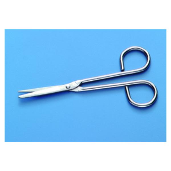 Nurses Scissors Angled Stainless Steel Sterile Disposable 50/Ca