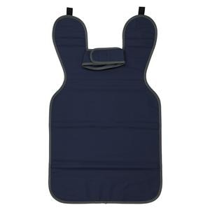 Soothe-Guard Lead X-Ray Apron Universal Adult Navy Blue With Collar Ea